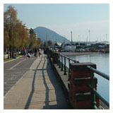 lungomare Trieste verso il porto turistico